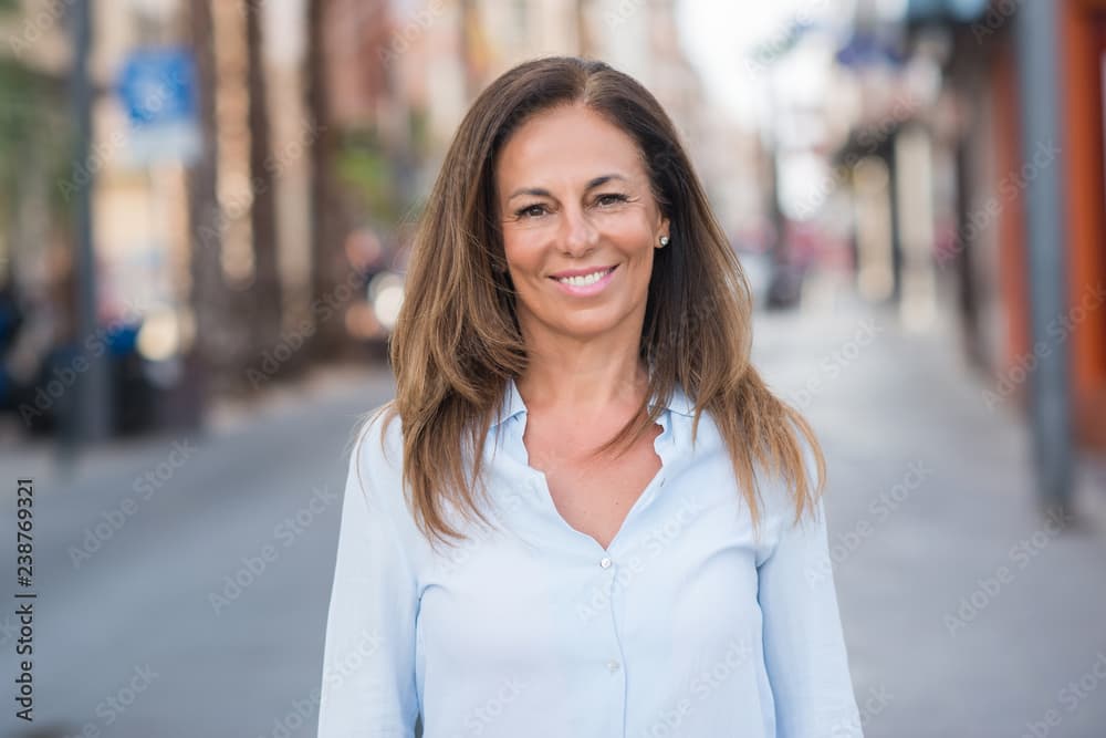 Noah Perales with a client